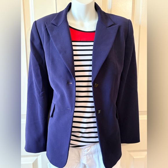 Tahari Jackets & Blazers - TAHARI, Navy Women's Blazer, 10p